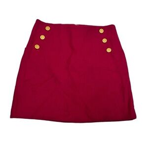 TOMMY HILFIGER Hot Pink Wool Blend
Mini Skirt Women’s 0